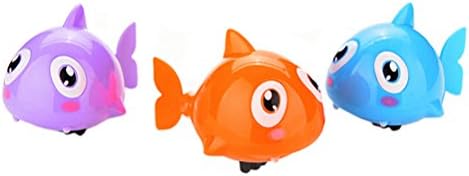 1 Pcs Shark Bathing Toys Baby Educational Clockwork Swim Infant Swimming Fish by Sdetter ,Color Random