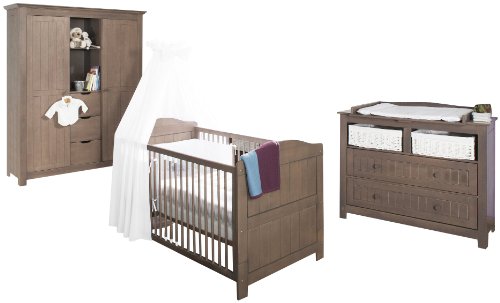 Pinolino Jelka Nursery Furniture Set (Wide, Large, 3-Piece)