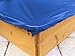 Produktbild GRASEKAMP Qualität seit 1972 Sandkastenabdeckung Plane für Sandkasten 120x120cm Blau