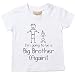 White I'm Going To Be A Big Brother Again Blue Tshirt Baby Toddler Kids Available in Sizes 0-6 Months to 14-15 Years New Baby Brother Gift