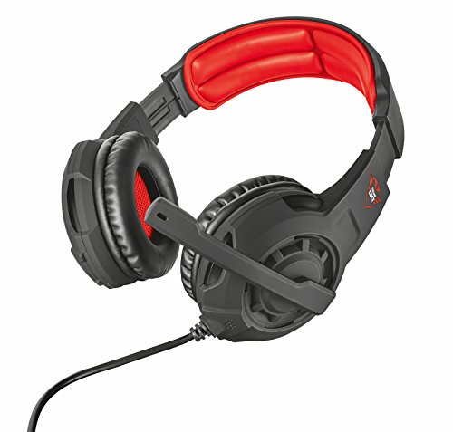 Trust GXT 310 - Auriculares Stereo de Diadema Cerrados para Gaming, Color Negro