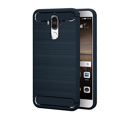 Ivso - Funda protectora para Huawei Mate 9  carcasa de silicona azul turquesa