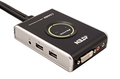 Aten CS682 USB 2.0-DVI-KVM-Switch mit 2 Ports - 3