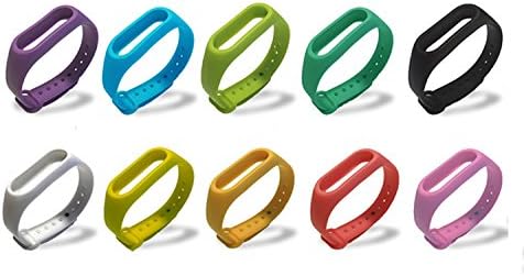 LYMBIT® 10PCS Cuff Replacement Band Xiaomi Mi Band 2 Bracelet