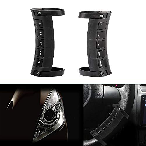 Preisvergleich Produktbild Festnight Auto Lenkradfernbedienung Drahtloses Multifunktions-DVD-Bluetooth-Radio-Sw... Button Control für Android Windows Ce System Player