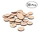 Produktbild VORCOOL 30pcs 3-4CM Holz Log Scheiben Scheiben für DIY Handwerk Hochzeit Mittelstücke