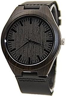 Oakmont Timepieces 'Blackout' wooden watch. 45mm Bamboo dial featuring Japanese Quartz movement. 12 Month Warranty inc.