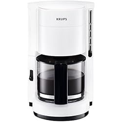 Krups F1830110 Aroma Cafetière pour 6 Tasses Blanc/Noir
