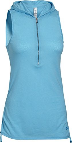 Buy Under Armour Perfect Fitness Women's Sleeveless Hoodie blue Island Blue  Size:L Online at desertcartKUWAIT
