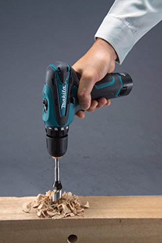 Makita Akku-Bohrschrauber DF330DWJ 10,8V im Makpac mit 2 Akkus + Ladegerät, ohne Lampe - 2