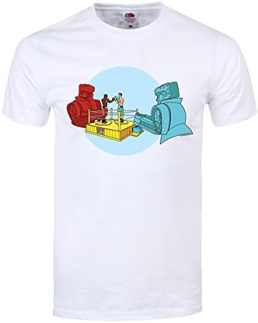 Grindstore Men's Rockem Sockem Role Reversal T-Shirt White