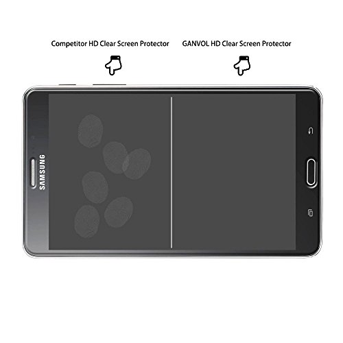 Ganvol Panzerglasfolie Samsung Galaxy Tab 4 7.0 Zoll SM-T230 T231 T235 Panzerglas Panzerfolie Echtglasfolie - 6