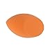 Foxpic Beauty Flawless Makeup Blender Foundation Comestic Sponge Powder Puff Egg Shape Orange