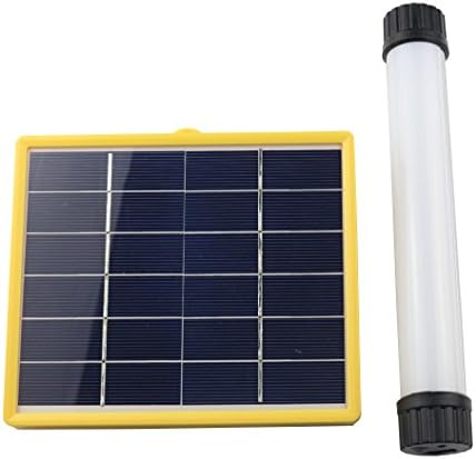 Mindtech Solar Charger Outdoor Lighting Stick Multi-purpose Solar LED Fluorescent Lamp (Flashlight, Signal, Multi-port Fluorescent, Warning Light, Mobile Power) USB Charge Glow Stick With 6-Level Adjustable Brightness for Bedroom Home Outdoor Hiking Adventure Camping Tent Emergency Cargo Room, Garage Lighting