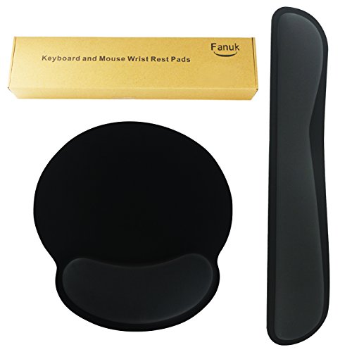 Fanuk Handgelenkauflage Pad Tastatur Pad Handgelenkstütze Mauspad Memoryschaum - 7