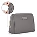 CHICECO Handy Nylon Large Makeup Bag Toiletry Bag Organizer - Grey