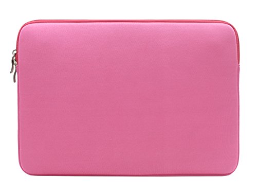 14 Zoll Notebook Tasche Laptoptasche Wasserfest Neoprene Laptop Hülle/ Notebook Computer Tablet Ultrabook Schutzhülle/ Briefcase Carrying Bag/ Pouch Cover/ Skin Cover/ Netbook Tasche/ Ledertasche/ Hülle Für Acer/ Asus/ Dell/ Fujitsu/ Lenovo/ HP/ Samsung/ Sony/ Toshiba Rose