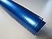 Produktbild 100x152cm Airless Blau Metallic Flexi Autofolie car wrapping GRATIS Montageanleitung 4,99€/1qm
