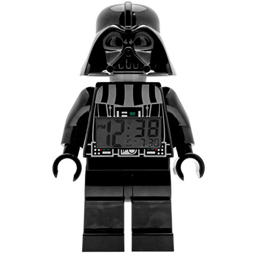 ClicTime – 9002113 – Lego Star Wars Darth Vader Minifiguren Wecker – schwarz - 3