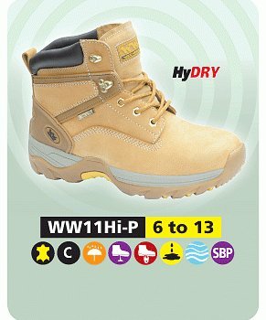 wood world safety boots