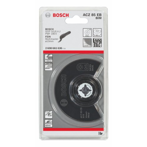 Bosch Pro Segmentsägeblatt Holz und Metall für Multifunktionswerkzeuge Starlock (ACZ 85 EB) - 2