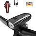 Produktbild Linkbest Fahrradbeleuchtung Set Stvzo zugelassen USB wiederaufladbare Fahrradlicht, Samsung Li-ion Akku 2600mAh, 40 Lux, Cree LED,wasserdicht IPX-5, verstellbare Halterung Fit für alle Fahrräder