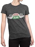 camiseta friends central perk Viene con una impresión grande del icónico logo de Central Perk.