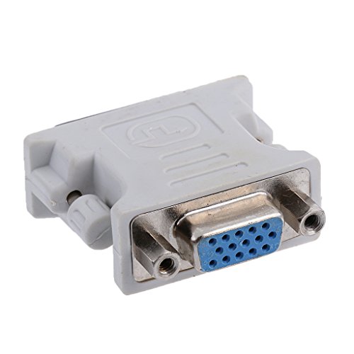 Gazechimp DVI-D (24 + 1 Pin) auf VGA-Buchsensteckeradapter Female Connecter Adapter - 7