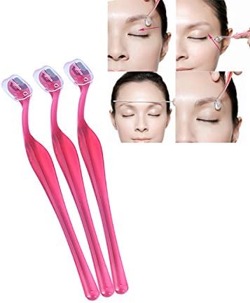 Msmask 2 In 1 Waterproof Eyebrow Pencil With_Brush Leopard Print Pen Brush Brush Brown Black Long Lasting Double-use Eye