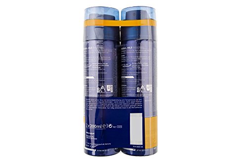 NIVEA Men, 2er Pack Rasiergel für Männer, 2 x 200 ml Spender, Original-Mild - 2