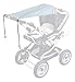 Sunnybaby 18272 Sun Sail for Prams SPF 50+ Silver Grey