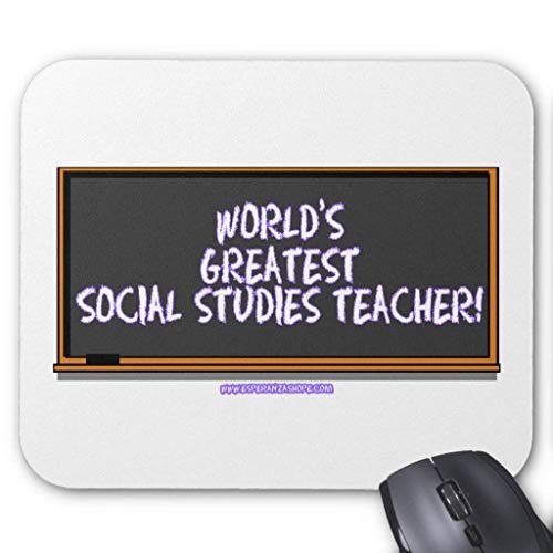 Preisvergleich Produktbild HYYCLS Blackboard Worlds Greatest Socialstudies Teacher Mauspads