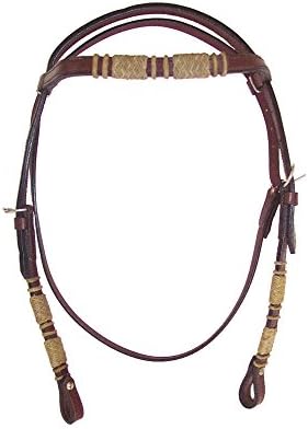 Lakota Western Rawhide Finished With Bridle Reins TG UNICA Various Colours, black