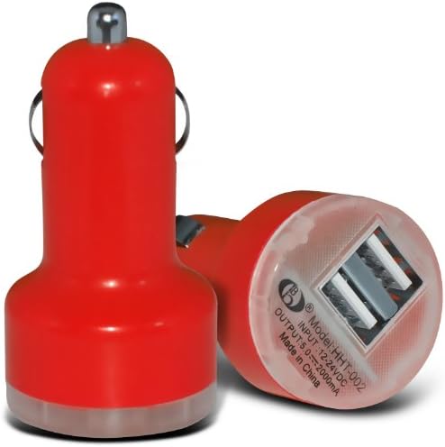 (White) Nokia 225/ 225 dual sim, 220/ 220 dual sim, 301/301 dual sim, 208/ 208 dual sim, Universal 12v Mini Bullet USB Dual Port In Car Charger Exclusive To *Aventus*