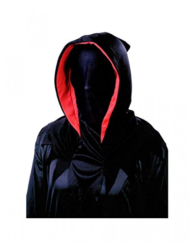 Unsichtbares schwarzes Phantom Maske