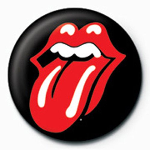 Preisvergleich Produktbild Rolling Stones - Lips - Ansteck Button Ø2,5 cm