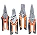 Produktbild 4Pcs Crimpzange Abisolierzange Multifunktionale Scissor Cable Cutter Elektriker Multi-Tool