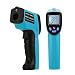 Produktbild Zantec GM550 Digitales Infrarot-Thermometer, Professionelle berührungslose Laser-Temperaturmessgerät Gun Messbereich -50 bis 550 ° C (-58 bis 1022 ° F) mit LCD-Display enthalten Blau