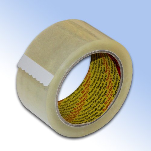 144 Rolls Clear 3M Scotch Parcel Packing Tape 48mm x 66m