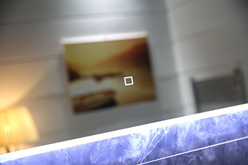 LED-Beleuchtung TOUCH SCHALTER Badspiegel GS044 Lichtspiegel Wandspiegel (100 x 60 cm) - 3