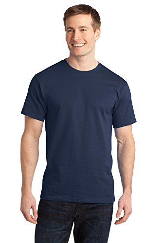 Port & Company® - Ring Spun Cotton Tee. PC150 Navy M