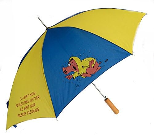There Is No Such Thing As Bad Weather Uli Stein Pig Umbrella – Umbrella