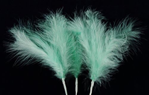 3 Feather Spray x 6 Sprays for Cake Decoration and Crafts (Mint)