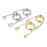 Apertura Ancho: 6 cm/2.36 " qiilu oro/plata 3,5 \"cromo Custom Muelle de torsión Solo Asiento Para Harley Chopper Bobber Moto 1