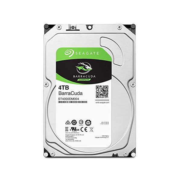 Seagate BarraCuda ST4000DMZ04/DM004 - , Disco duro interno, 4TB, HDD, 3,5" SATA 6 Gb/s, 5400 r.p.m., caché de 256 MB para ordenador de sobremesa y PC, Paquete Abre-fácil - Image 3