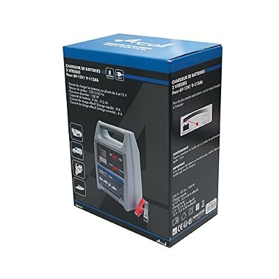 ARCOLL 57316 Chargeur de Batterie 6/12 V 8 A
