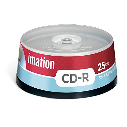Imation 25 x CD-R 700MB/52x/80 min Logo grün