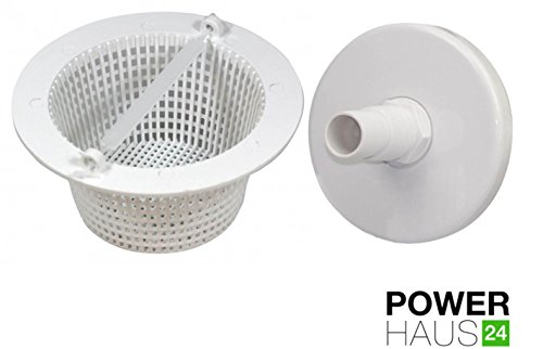 POWERHAUS24 – Premium Skimmer Komplett Set mit Einströmdüse, Saugplatte, Rahmenblenden, Lippendichtung, Schlauchtülle und allen Dichtungen - 3