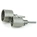 Produktbild SDS Plus Bohrkrone Set Dosenbohrer Lochbohrer 65mm + 80mm Silver 0557