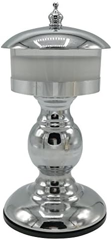 Chuangding Stainless Steel Plated Color Changing/Monochromatic Table Desk Lamp for Party Home Battery Operated TCD-1224A